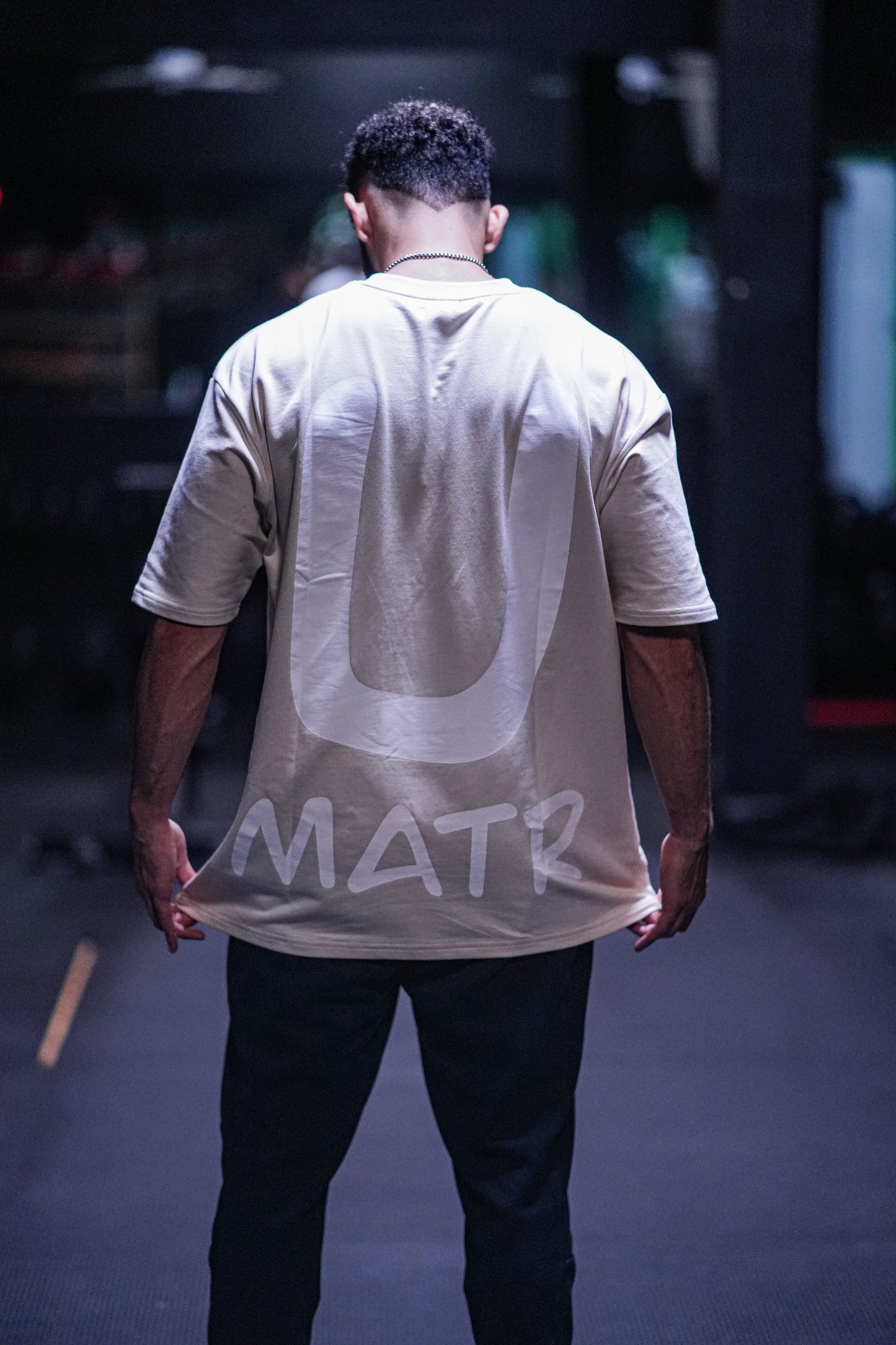 "U MATR" Oversized T-Shirt