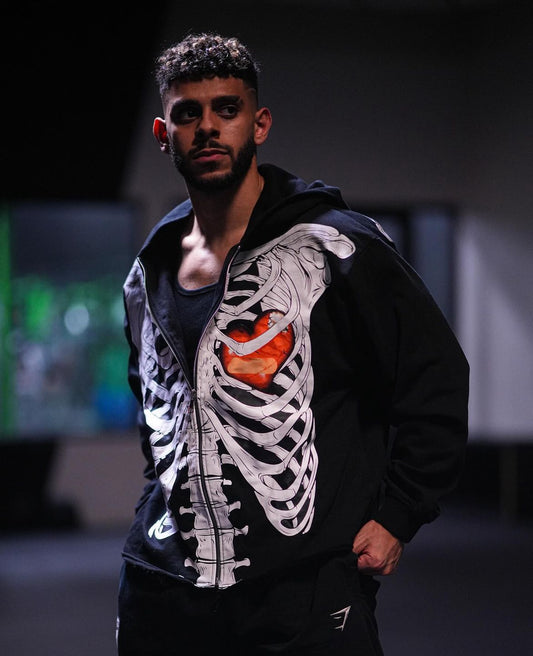 "Heart Skeleton" hoodie